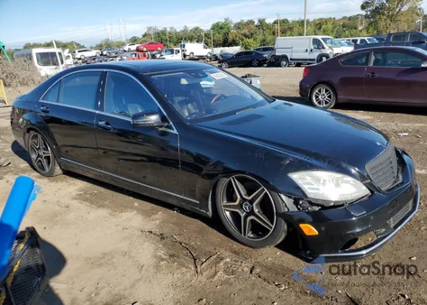 2013 Mercedes-Benz S 550 4Matic из США, поврежденный, VIN WDDNG9EB8DA532604